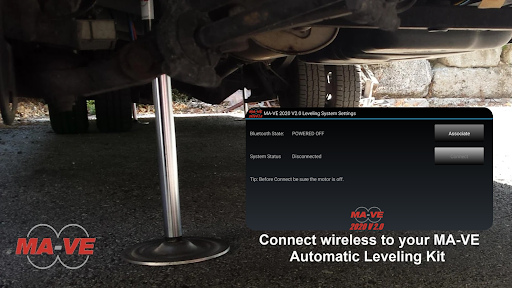 MA-VE 2020V2.0 Leveling System Screen 2