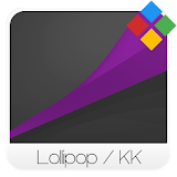 Dark Lollipop - Purple Theme icon
