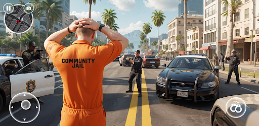 Police Simulator Cop Car Games