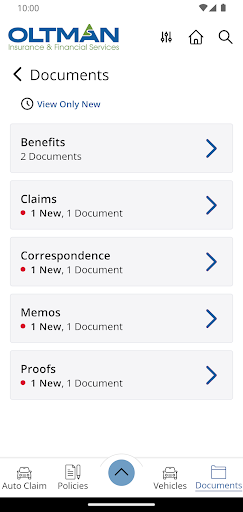 Oltman Insurance Mobile Screen 3
