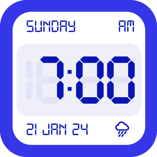 Clock Launcher: Set Alarms logo
