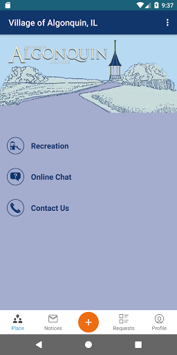 Android application Algonquin Fix It screenshort