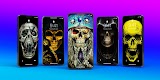 screenshot of Scary Skull Wallpaper