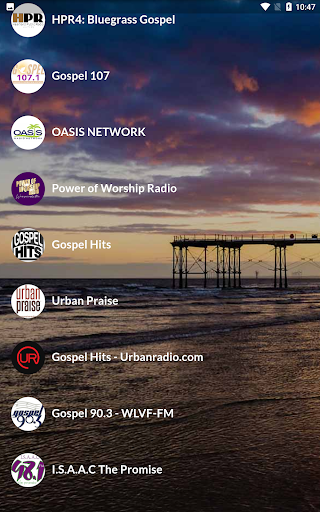 Gospel Music Radio - Hymns Screen 2