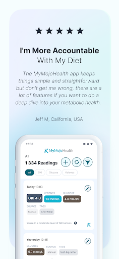 Screenshot of MyMojoHealth