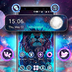 Icon image Abstract Lion Launcher Theme