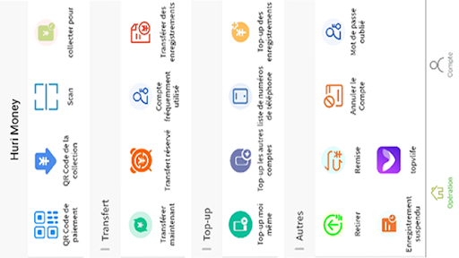 Android application Huri Money screenshort