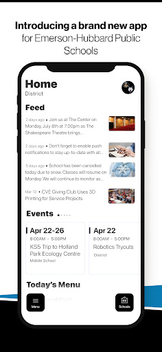 Android application Emerson-Hubbard Schools, NE screenshort
