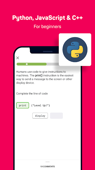 Sololearn: Python, C++, Java 4.42.0 APK + Мод (Unlimited money) за Android