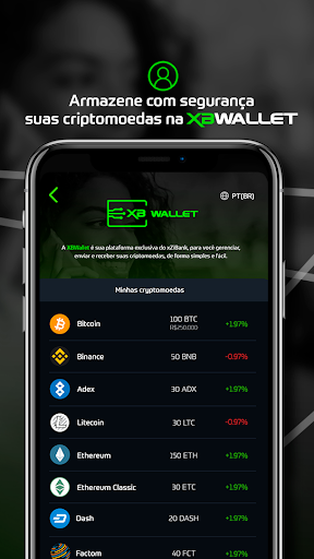 Android application XZiBank screenshort