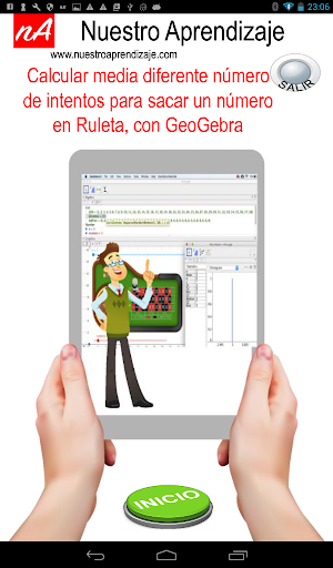 Android application Media para distinto numero in screenshort