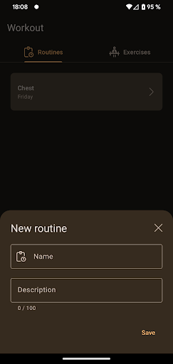 GGym Screen 2