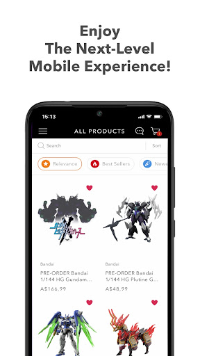 Gundam Express Australia Screenshot 2 - AppWisp.com