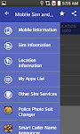 screenshot of Mobile, SIM and Location Info