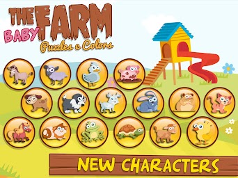 Farm Animals Puzzles Games 2+
