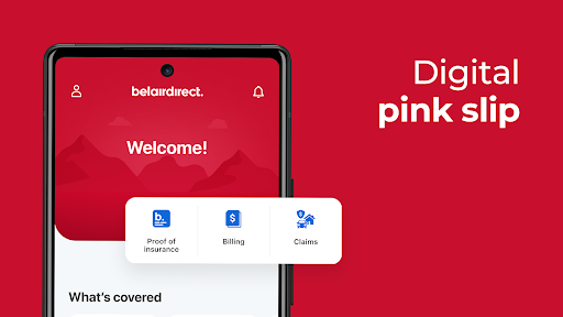 belairdirect digital insurance Screen 2