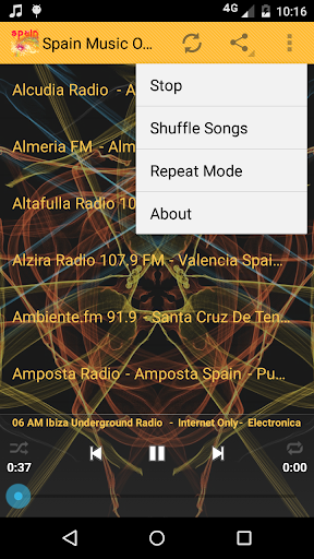 Spain Music ONLINE Screen 3