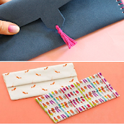 School Pencil case with your own hands