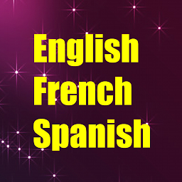 Icon image Learn English French Spanish