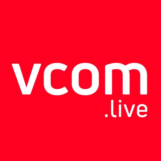 vCom - Live Video Shopping logo