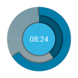 Holo Clock Widget icon