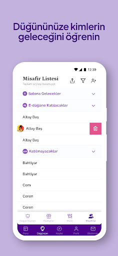 e-düğün Çiftler Screen 2
