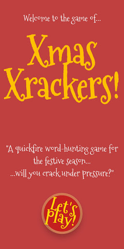 Android application Xmas Xrackers - word crackers screenshort