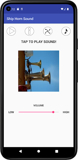 Android application Ship Horn Sound screenshort
