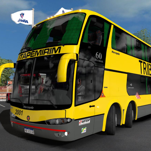 Bus Game Traveling Simulator  Icon