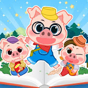 Story Game for Kids & Baby - Three Little Pigs