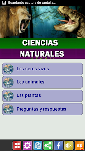 Ciencias naturales Screenshot