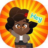 Afro-American Emoji: Black skin stickers & Emojis icon
