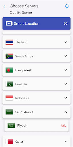 KSA VPN - Get Private VPN & IP Screen 3