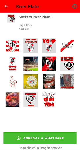 Sticker Divertidos River Plate Screen 2