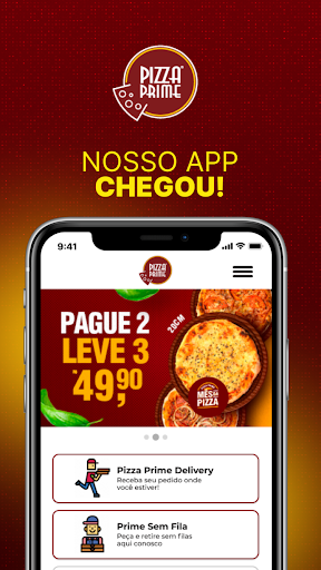 Android application Pizza Prime screenshort