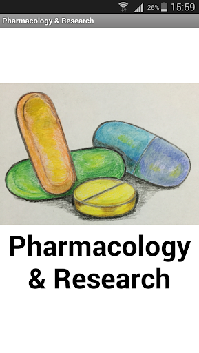 Android application Pharmacology & Research screenshort