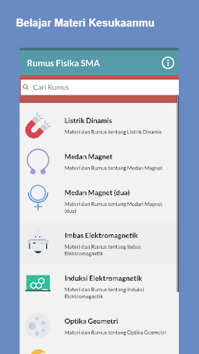 Rumus Fisika Offline ekran görüntüsü