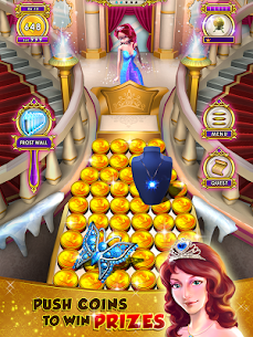 Princess Gold Coin Dozer Party Premium Apk 3