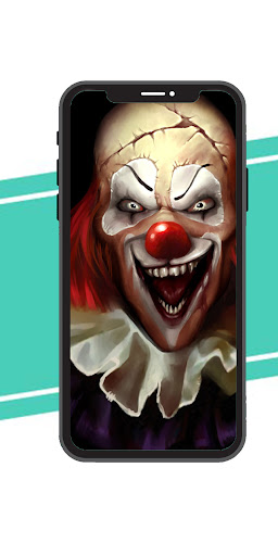 Haunted Clown Scary Wallpaper