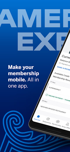 Android application Amex Canada screenshort