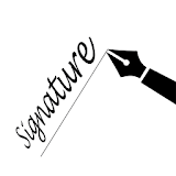 Signature icon