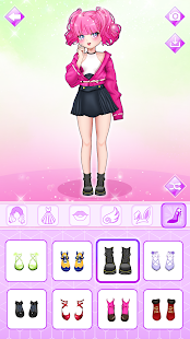 Anime Doll Dress up Girl Games Screenshot