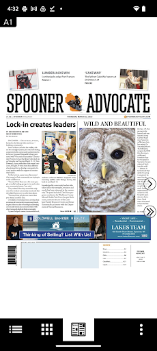 Android application Spooner Advocate eEdition screenshort