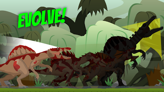 Hybrid Spino: Swamp Rampage 0.16 APK + Mod (Unlimited money) untuk android