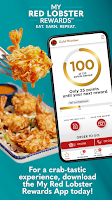 screenshot of Red Lobster Dining Rewards App
