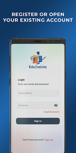 Edutrainia Instructor App Screen 2
