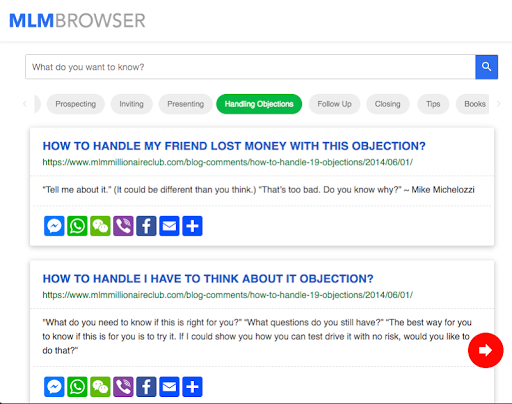 MLM Browser Screenshot 2 - AppWisp.com