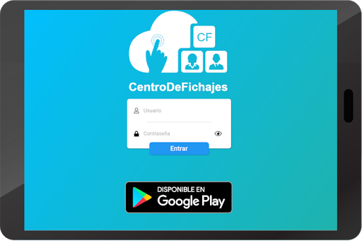 Mi Centro de Fichajes: control Screen 2