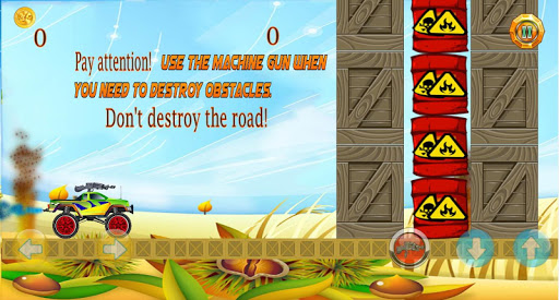 Monster Truck - Terrain racing Screen 2