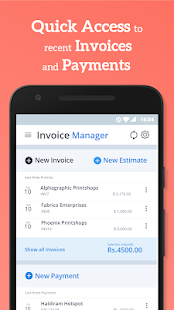 Simple Invoice Manager - Invoice Estimate Receipt 3.0.1 screenshots 1